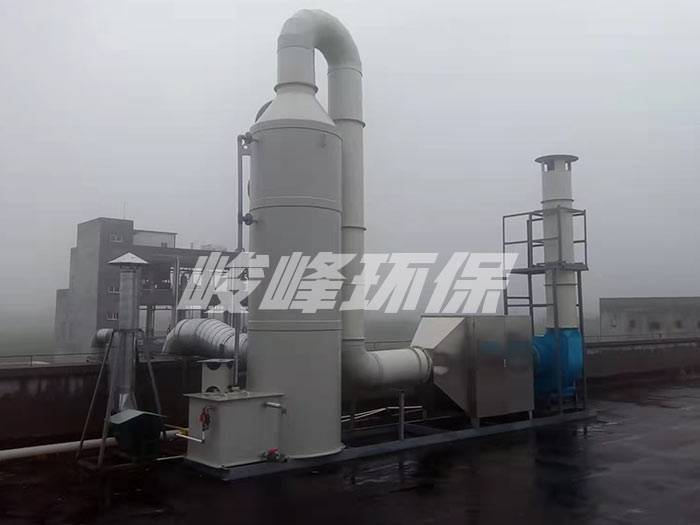 {烟尘光解喷淋系统